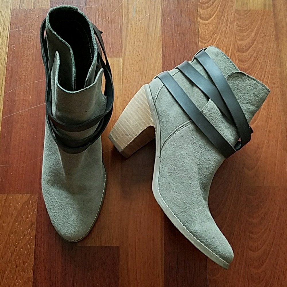 Dolce Vita Suede Heeled Booties